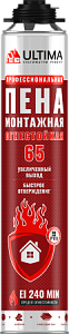 Огнеупорная монтажная пена Ultima Pro 65 