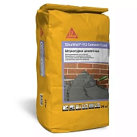 Штукатурка цементная высокопрочная SikaWall 112 Cement Coat